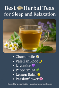 herbal teas for sleep-pin
