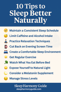 how to sleep better naturally-pin