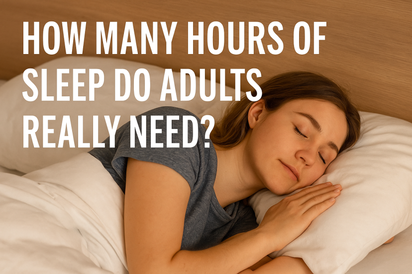 how many hours of sleep do adults need