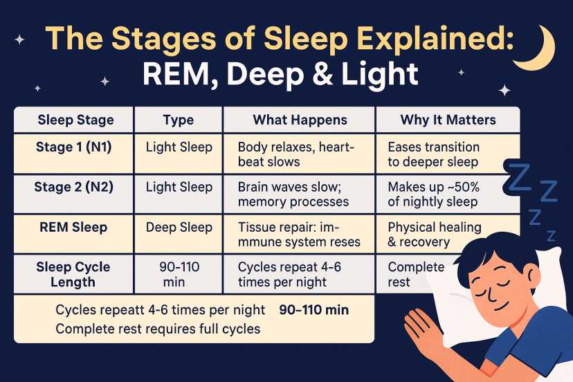 stages of sleep explained