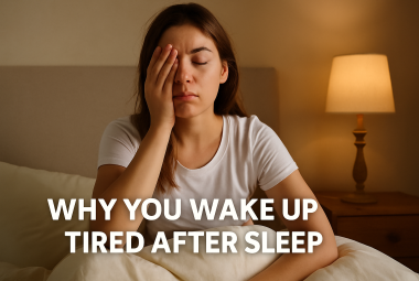 wake up tired after sleep