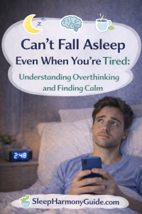 can’t fall asleep even when tired-pin