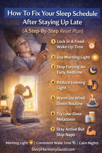 fix sleep schedule-How To Fix Your Sleep Schedule
