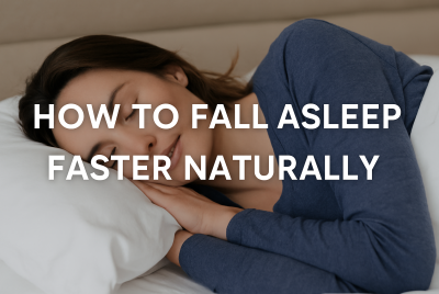 how to fall asleep faster naturally