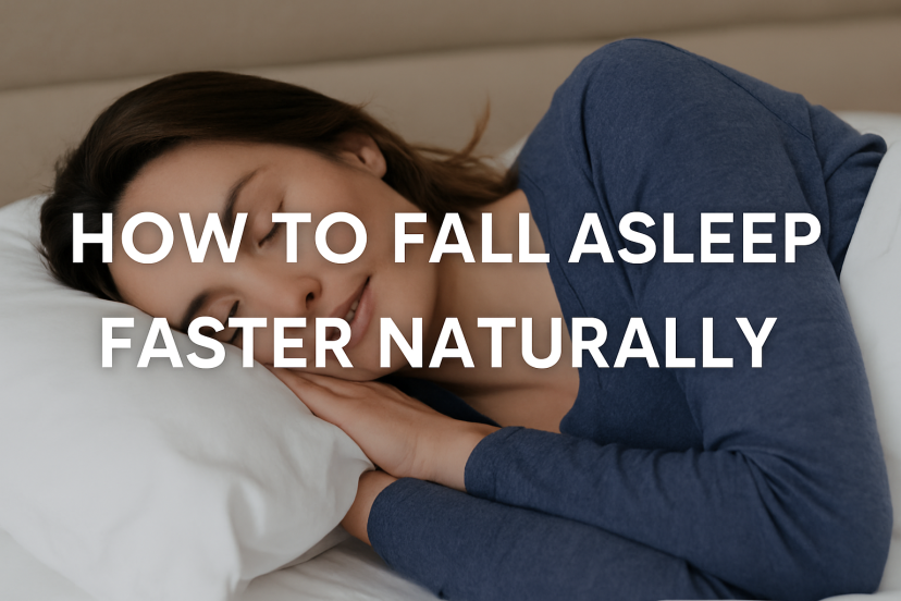 how to fall asleep faster naturally