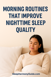 morning routine for better sleep-pin