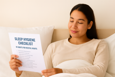 sleep hygiene checklist