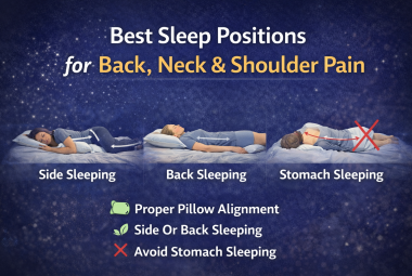 best sleep positions for pain