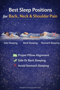 best sleep positions for pain-pin