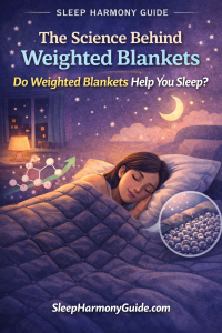 do weighted blankets help you sleep-pin