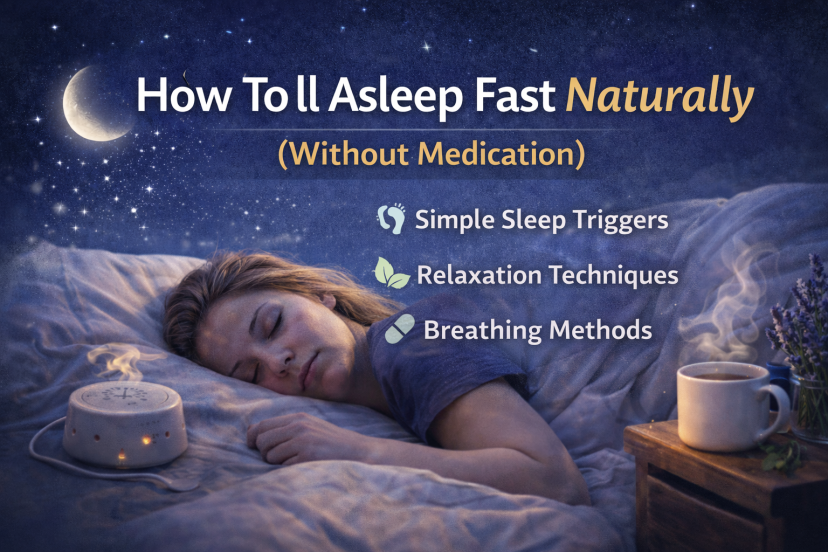how to fall asleep fast naturally