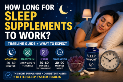 how long for sleep supplements to work