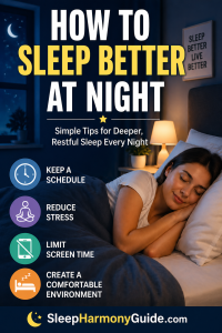 how to sleep better at night-pin