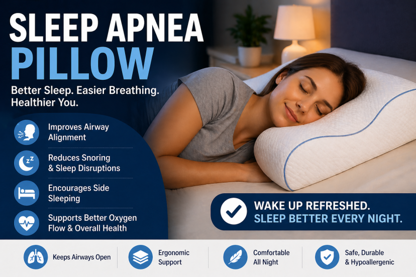 sleep apnea pillow