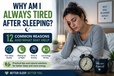 why am i always tired after sleeping