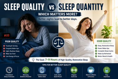 sleep quality vs sleep quantity