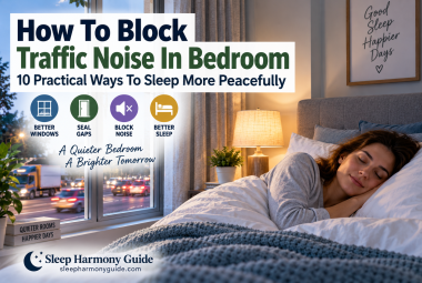 how to block traffic noise in bedroom