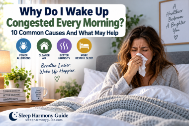 why do i wake up congested every morning